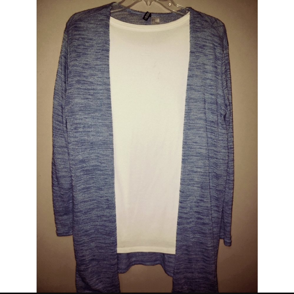 🧿 Heathered Blue Cardigan 🧿